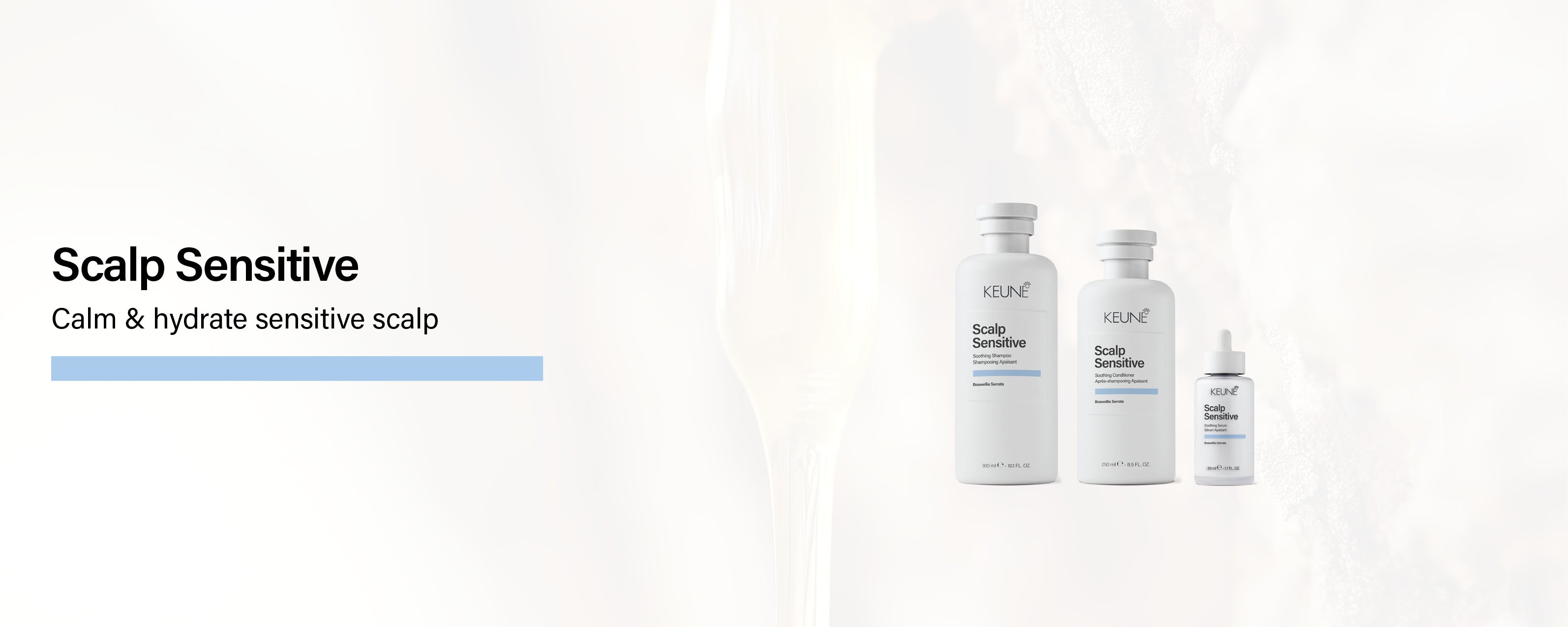 Keune Scalp Sensitive range