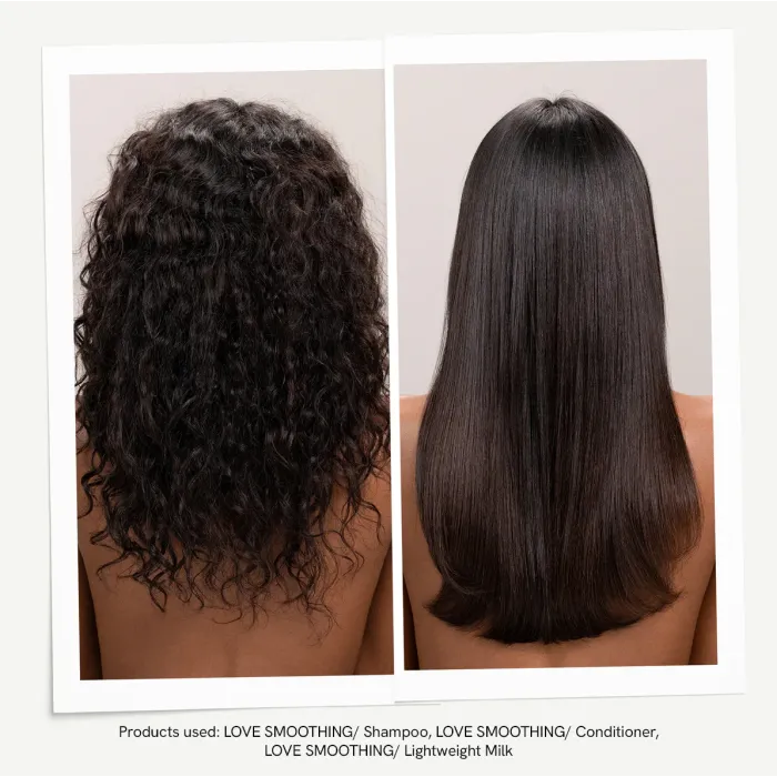 Davines LOVE Smoothing Lightweight Milk product and packaging