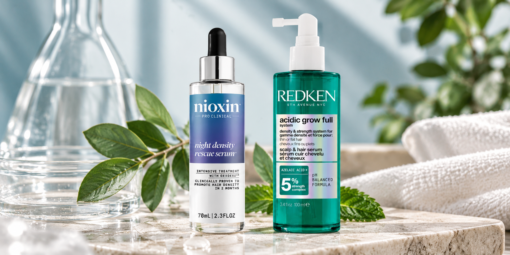 Products for thinning hair and hair breakage