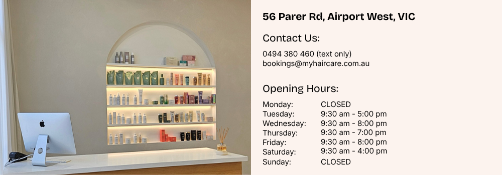 My Haircare & Beauty Salon opening hours